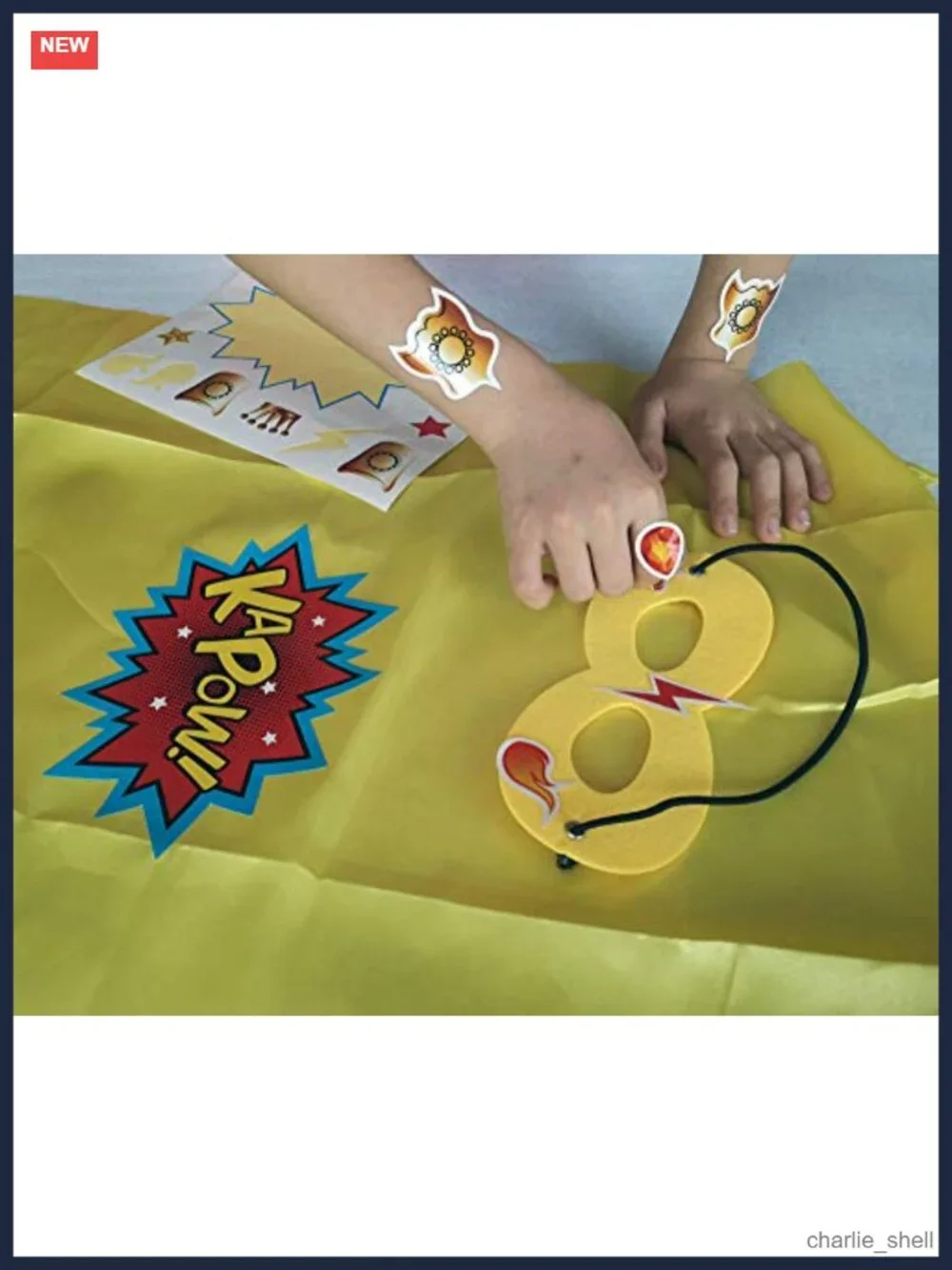 Kids Superhero Capes and Masks Set 24 Players Pretend Play Party Favor Satin